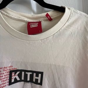 Kith coke hotdog t shirt size large